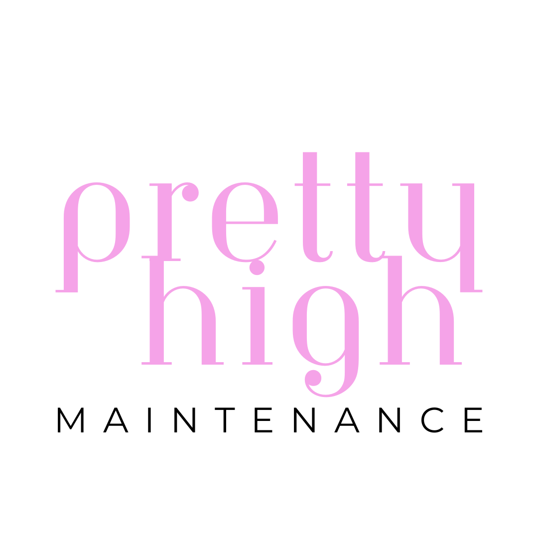 Pretty High Maintenance Logo Sticker