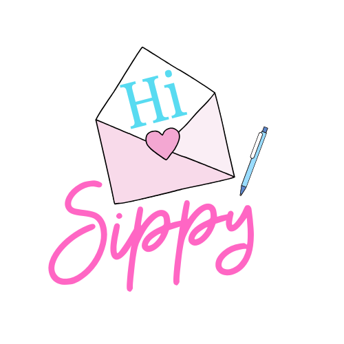 Hi Sippy Logo Sticker